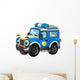 Off Road Police Vehicle Wall Decal