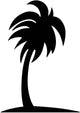 Palm Tree 1 Plant Wall Decal