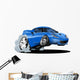 Cartoon Sport Car White Wall Decal