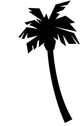 Palm Tree 3 Plant Wall Decal