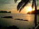 Sunset Island Wall Decal