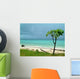 Tree Beach Wall Decal