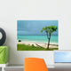 Tree Beach Wall Decal
