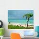 Tree Beach Wall Decal