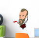 Historical Cartoon Descartes Wall Decal