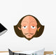 Shakespeare Historical Playwright Wall Decal