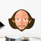 Shakespeare Historical Playwright Wall Decal