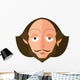 Shakespeare Historical Playwright Wall Decal