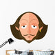 Shakespeare Historical Playwright Wall Decal