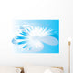 Fantastic Blue and White Wall Mural