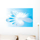 Fantastic Blue and White Wall Mural