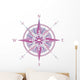 Vintage Wind Rose Compass Wall Decal