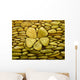 Flower Ornament from Stone Wall Mural