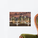 Manhattan Skyline Night Wall Mural