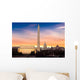 Dawn over Washington Wall Decal