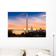 Dawn over Washington Wall Decal