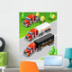 Three Big Trucks Wall Mural