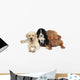 Three Dogs Wall Decal