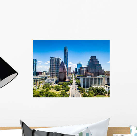 Austin Texas Skyline Wall Decal