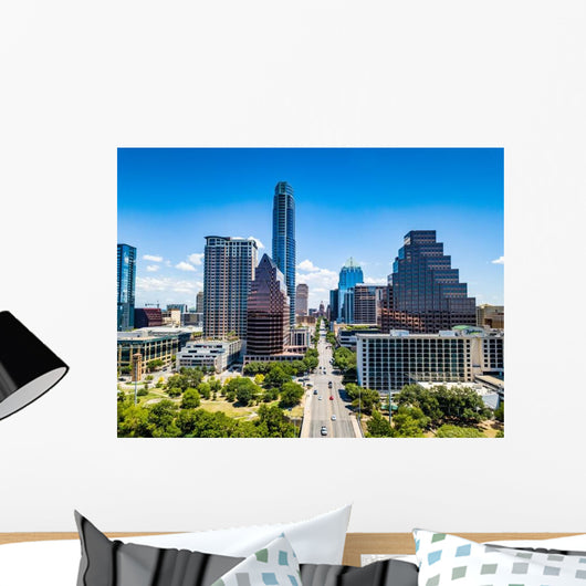 Austin Texas Skyline Wall Decal
