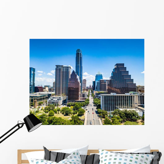 Austin Texas Skyline Wall Decal