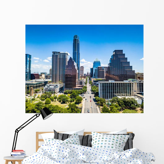 Austin Texas Skyline Wall Decal