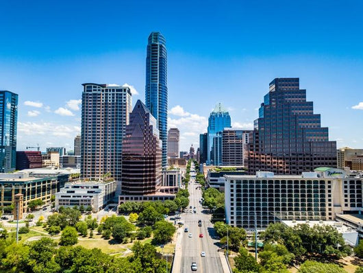 Austin Texas Skyline Wall Decal