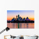 Dallas Skyline Sunrise Wall Decal