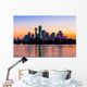 Dallas Skyline Sunrise Wall Decal