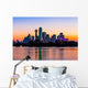Dallas Skyline Sunrise Wall Decal