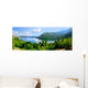 lake and mountains Wall Mural