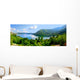 lake and mountains Wall Mural
