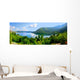 lake and mountains Wall Mural