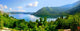 lake and mountains Wall Mural