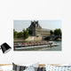 Louvre Museum Tour Boat Wall Decal