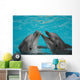 Bottle Nosed Dolphins Wall Mural