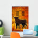 Bull Wall Mural