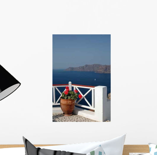 Incredible Santorini Wall Decal Design 3