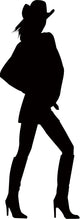 Cowgirl Wall Decal