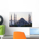 Main Mosque of Istanbul - Sultan Ahmet Camii (blue Mosque) at Ea Wall Mural