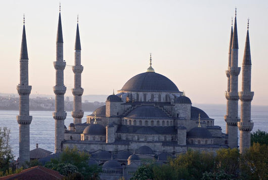 Main Mosque of Istanbul - Sultan Ahmet Camii (blue Mosque) at Ea Wall Mural