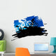 Mountain Bike Abstract Wall Decal