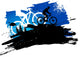 Mountain Bike Abstract Wall Decal