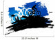 Mountain Bike Abstract Wall Decal