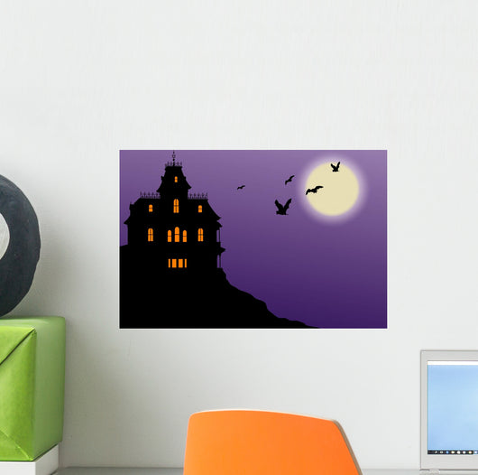 manoir halloween Wall Mural
