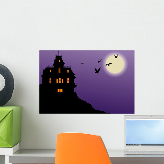 manoir halloween Wall Mural