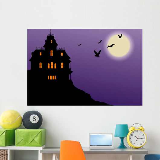 manoir halloween Wall Mural