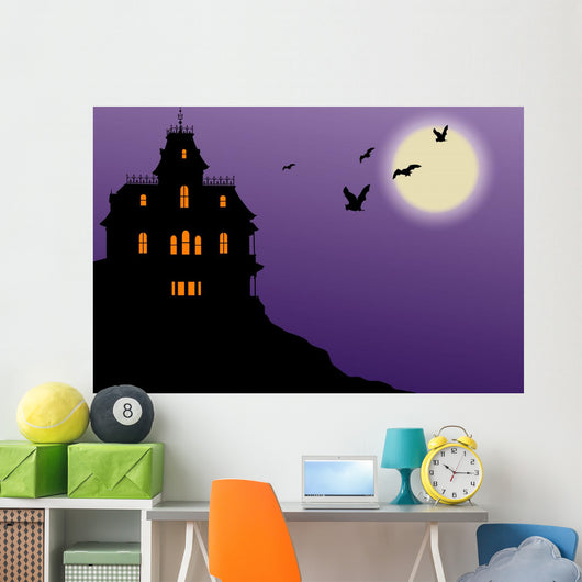 manoir halloween Wall Mural