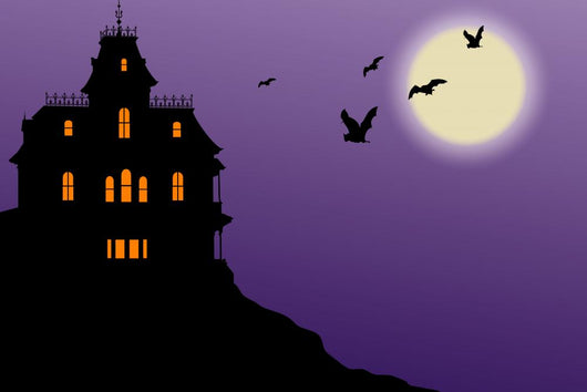 manoir halloween Wall Mural