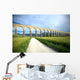 roman aqueduct in pamplona Wall Mural